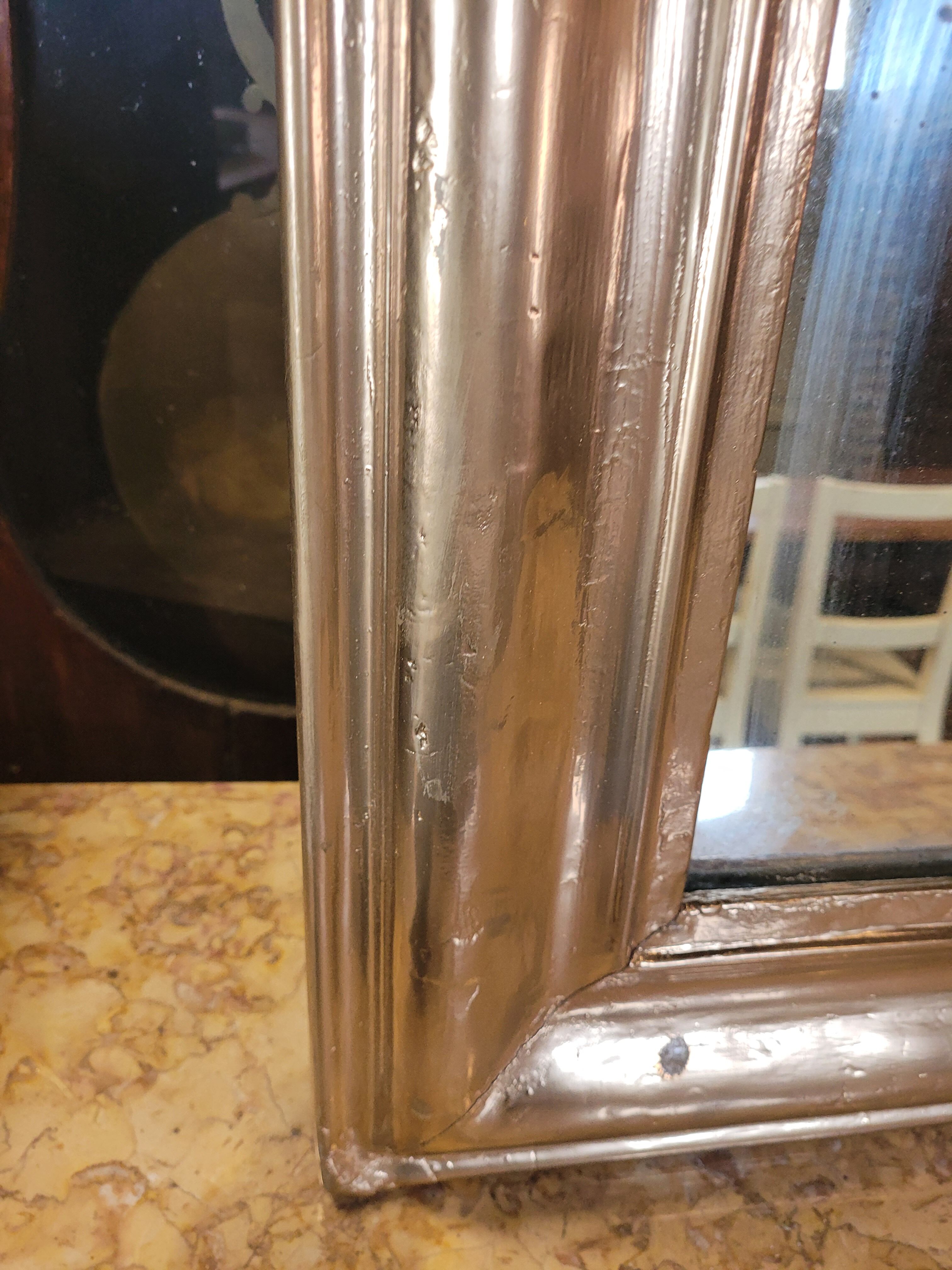Mirror Louis Philippe old gilded 103x76cm