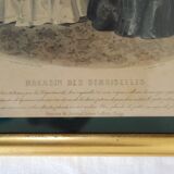 Set of 2 19th century fashion prints - Magasin Des Demoiselles