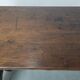 Antique 18th-century Spanish dining table with a wrought iron base