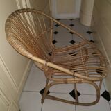 Rattan armchair