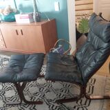 Armchair and ottoman Siesta by Ingmar Rellong for Wesnofa