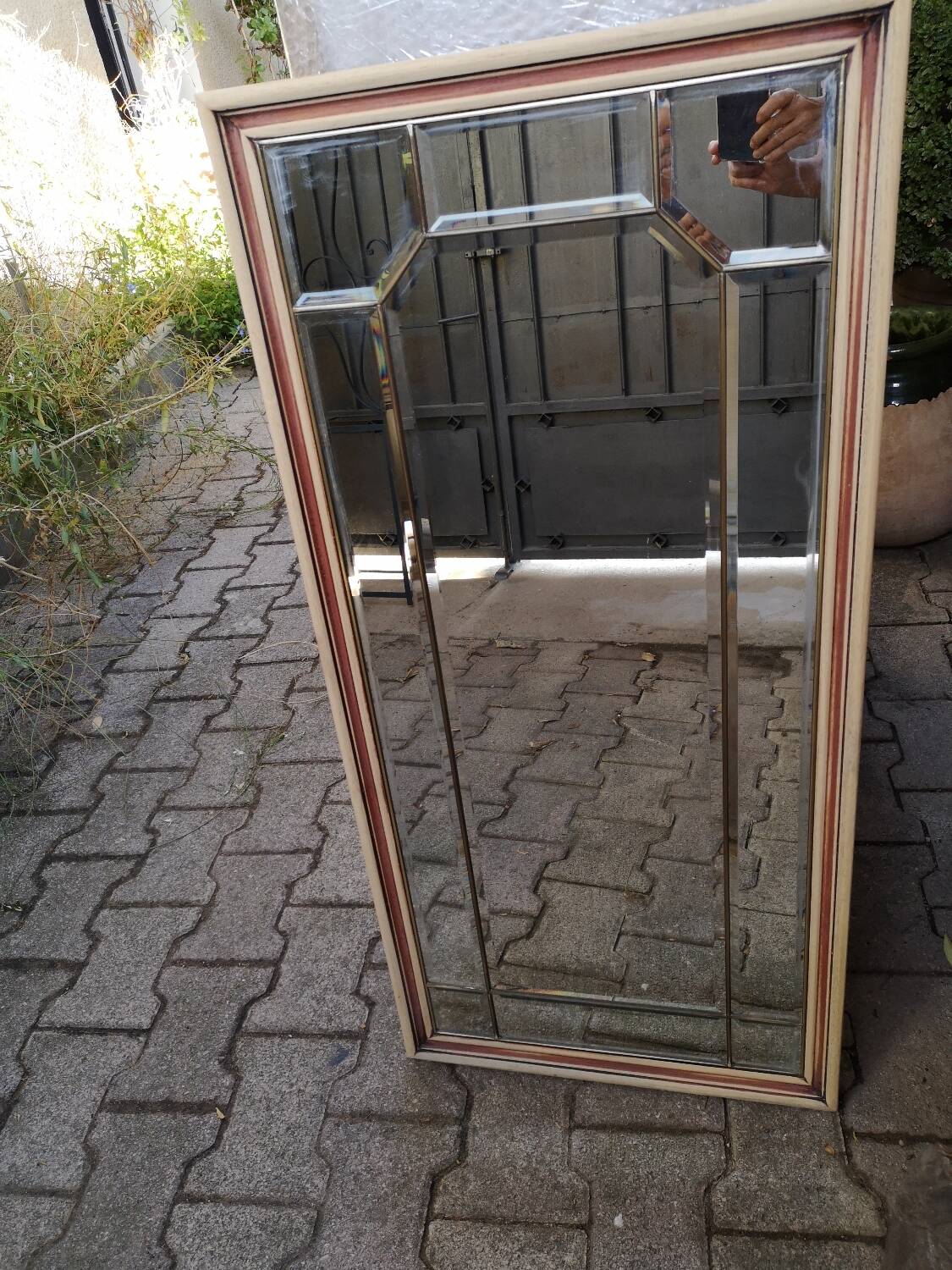 Miroir 9 facettes bisautees