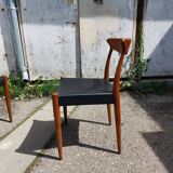 Vintage Scandinavian teak chairs by Arne Hovmand Olsen for Mogens Kold