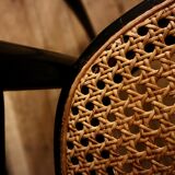 Lot an armchair and chair 811 Josef Hoffmann Thonet Prague