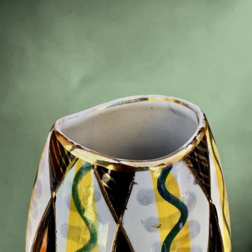 Art Deco Vase Hubert Bequet – Jupiter Decor - model 490 - Belgium – 1950
