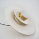 Danish vintage pendant light by David Mogensen, Superlight, 1970s