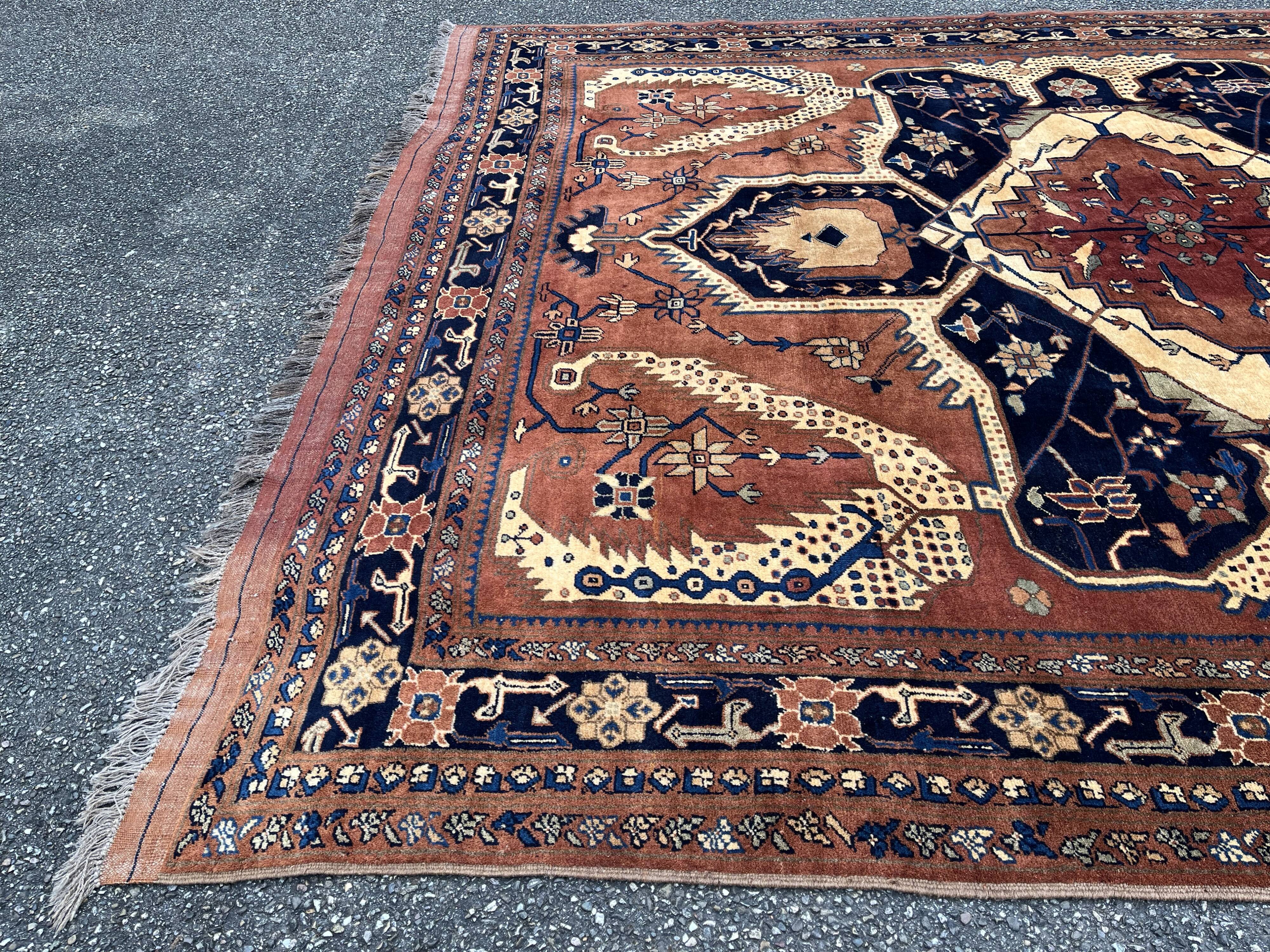 Afghan kargai rug design heriz serapi