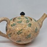 Teapot set and ceramic milk jar Vallauris