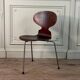 Arne Jacobsen for Fritz Hansen, "Ant" chair, model 3100, first version with three legs.