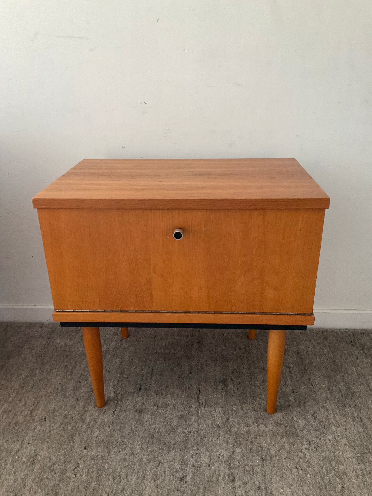 Table de Chevet vintage en teck années 60-70
