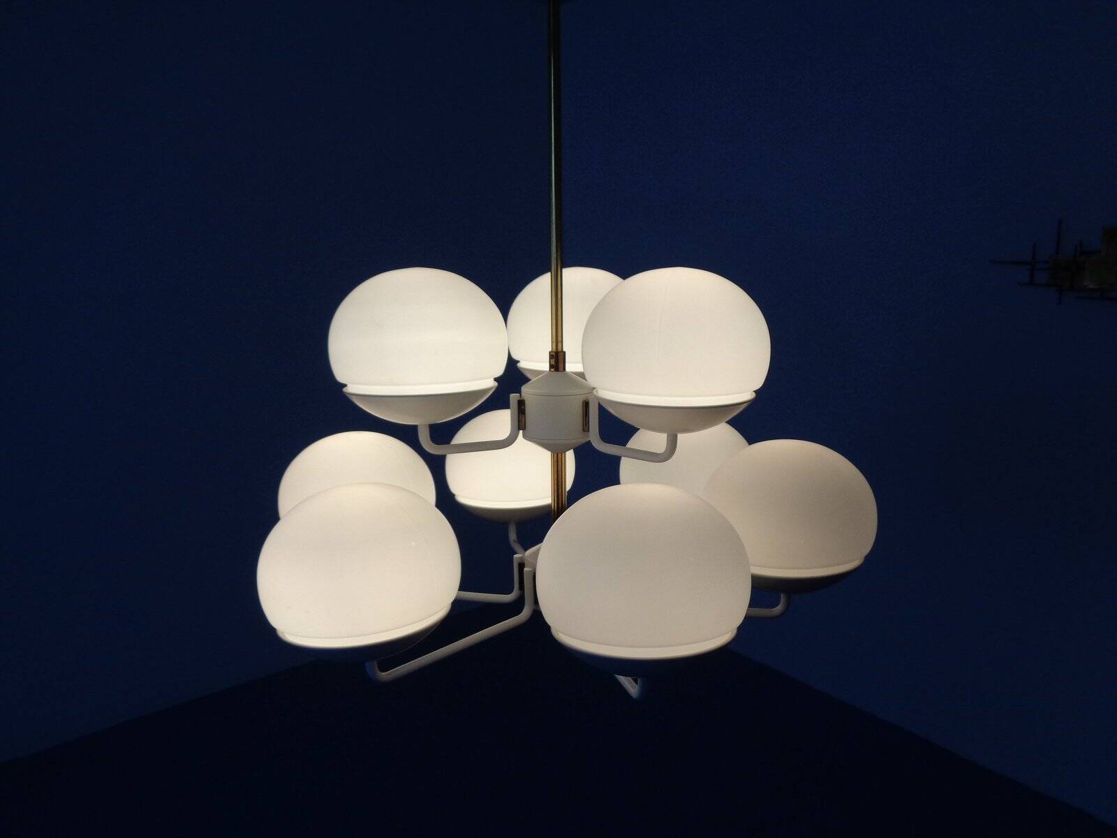 Vintage Sputnik Hanging Lamp from Kaiser Leuchten, 1960s
