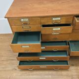 Craft furniture, drawer counter, oak