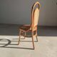 Chaise cannée en bois naturel