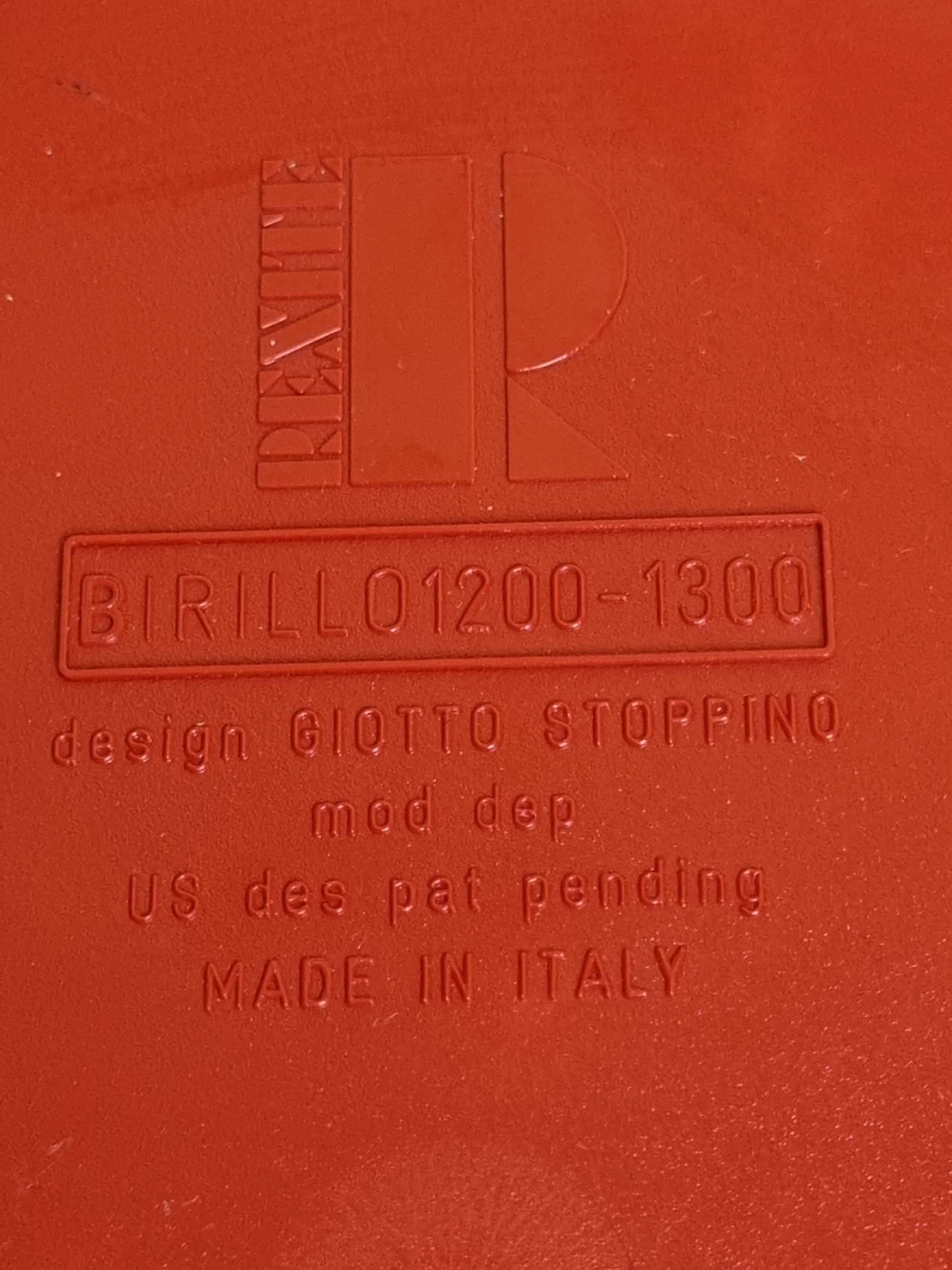 Birillo umbrella door by Giotto Stoppino for Rexite
