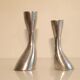 Bougeoirs vintage danois metal