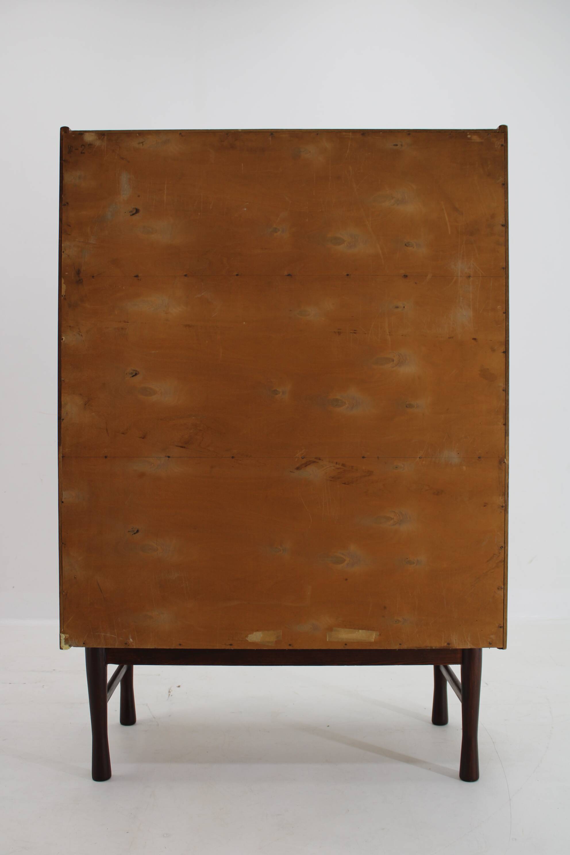 1960s Danish Teak Secretary/Writing Cabinet
