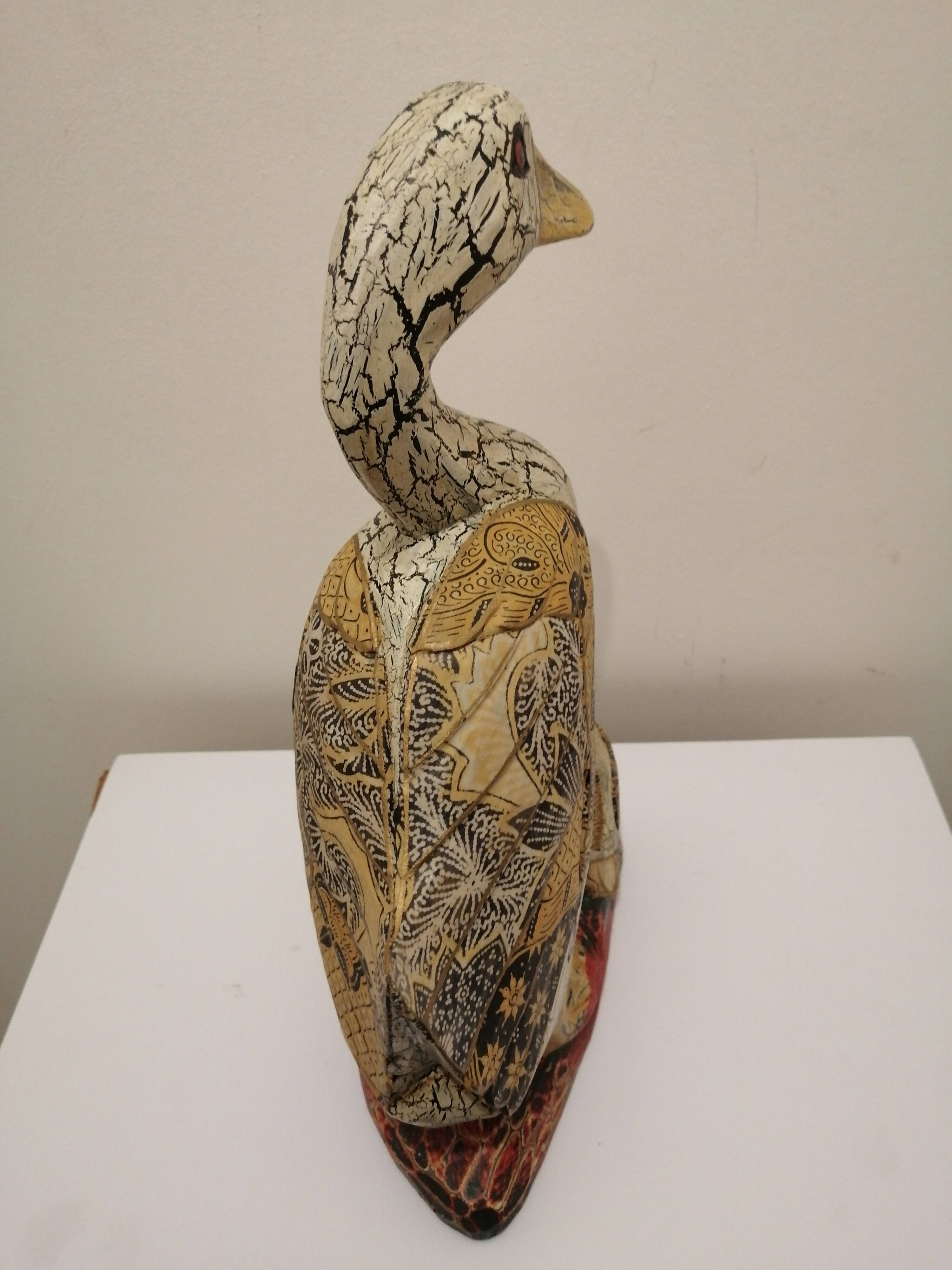 Duck with her little