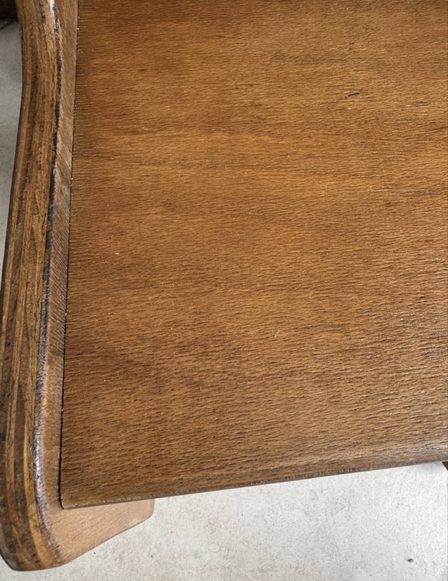 Vintage wooden children's sled chair – 60s/70s design furniture