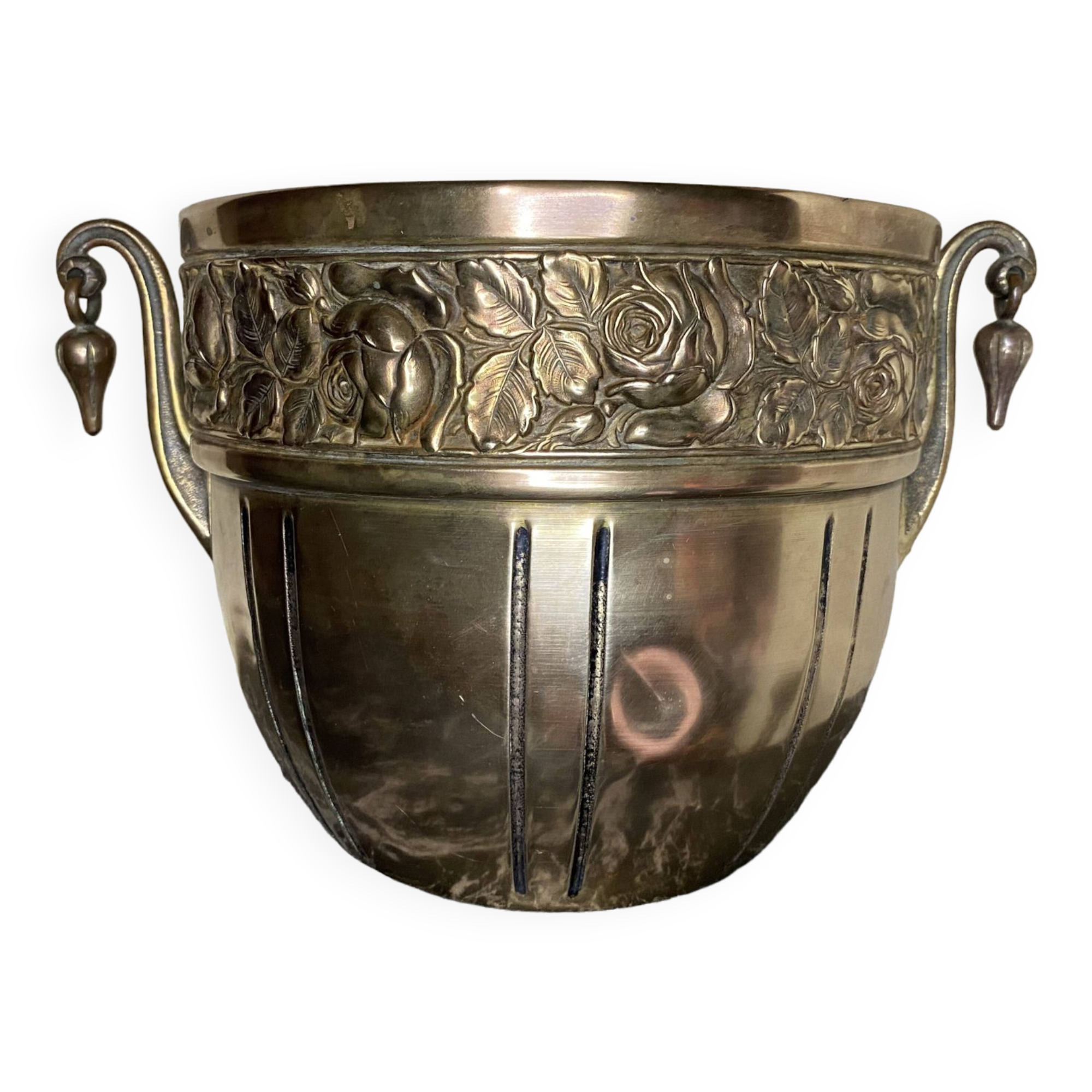 Art deco flowerpot