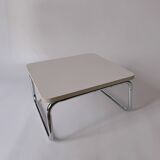 Table basse 1960 vintage bauhaus. formica 1970
