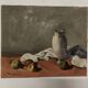 Oil painting by Emma Cionini Ciardi Venice 1879-1933