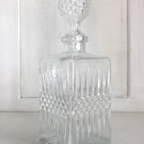 Glass whiskey decanter