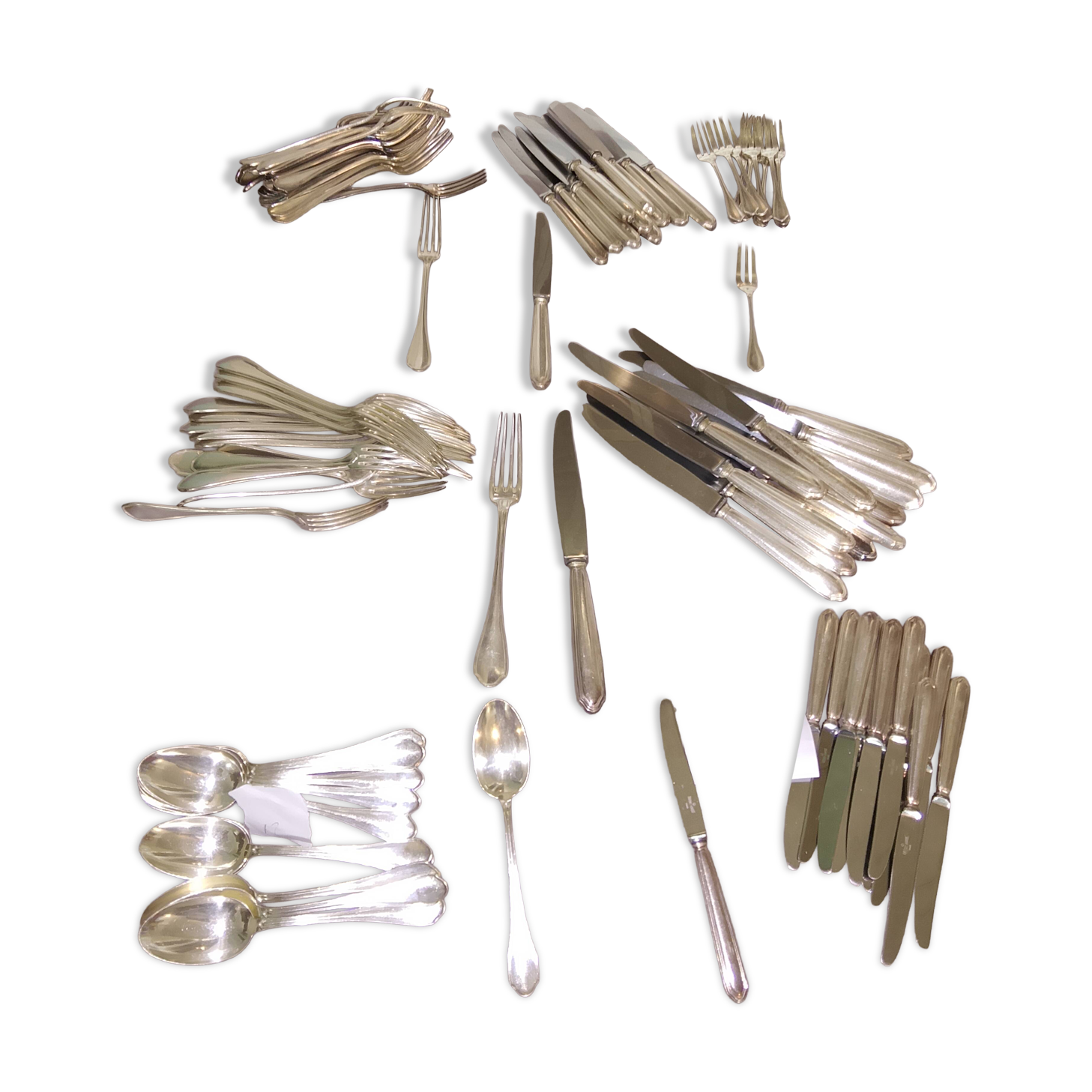 119-piece Art Deco cutlery set - Ravinet d'Enfert - CLUB model