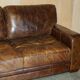 Halo Soho Heritage Leather Biker Sofa by Timothy Oulton