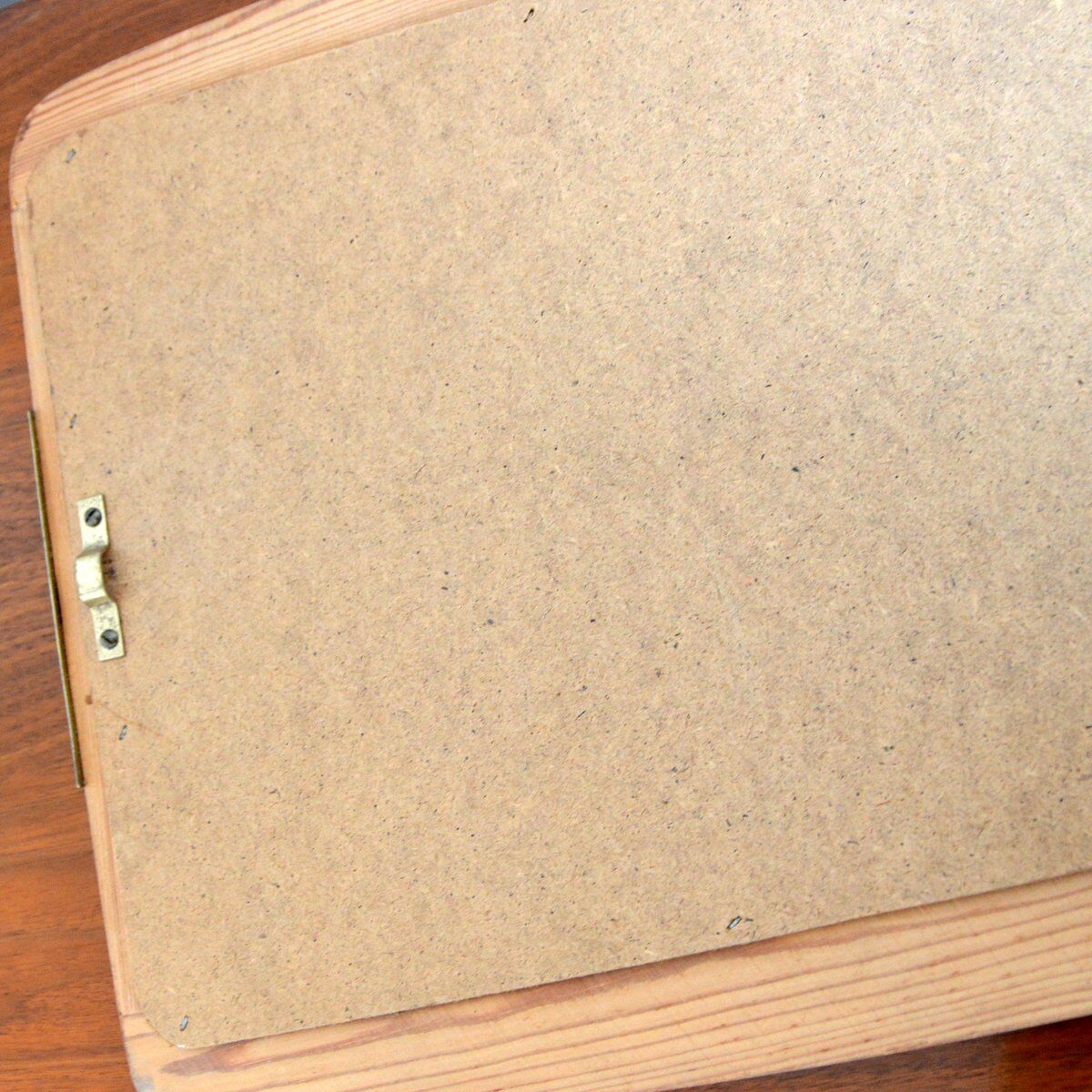 Vintage Scandinavian Mirror 1960s 34x78cm