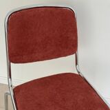 Vintage chrome stainless steel chair 1970