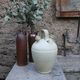 Ancient terracotta gargoulette with 2 spouts