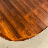 Danish round palisander dining table 1960s