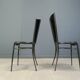 Post modern wooden dining chairs, 1980s - set of 10