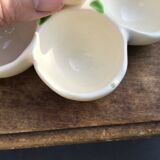 Egg cup with central chick decoration