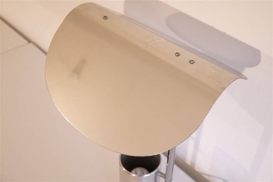 Swedish design lamp in chromed metal by Bergbom 1970