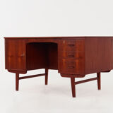 Teak desk Scandinavian design of the 70's