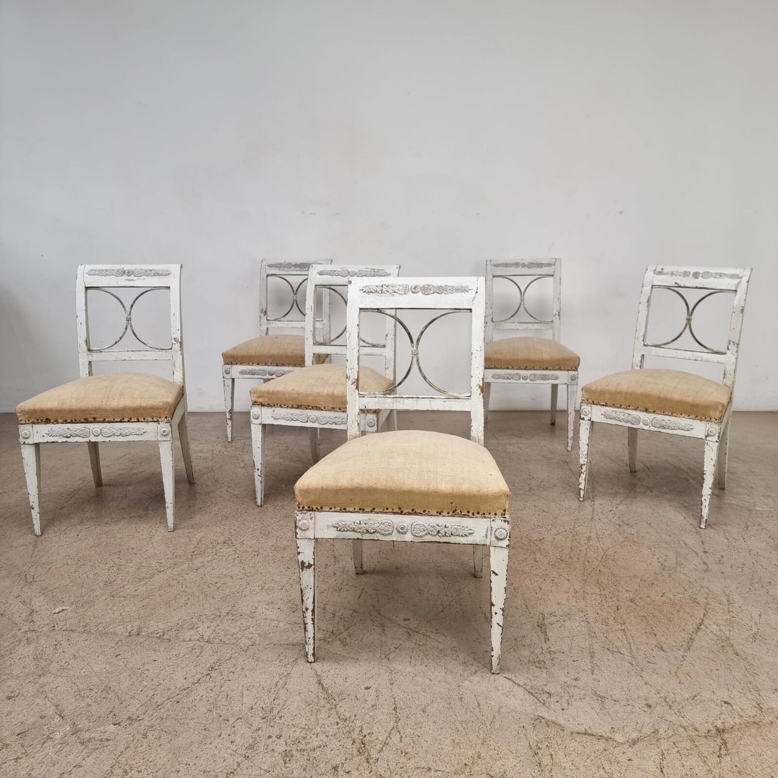 6 Empire chairs