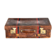 Rare old English suitcase stamped with the royal crown