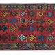 Vintage Wool Persian Area Rug Handmade Carpet- 105x176cm