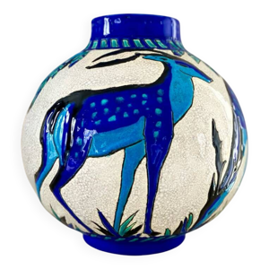 Vase en faïence charles