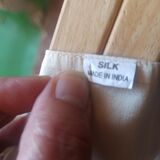 Indian wild silk table runner