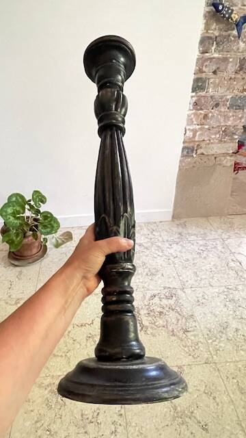 Candle holder 65cm Solid oak