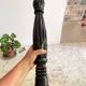Candle holder 65cm Solid oak