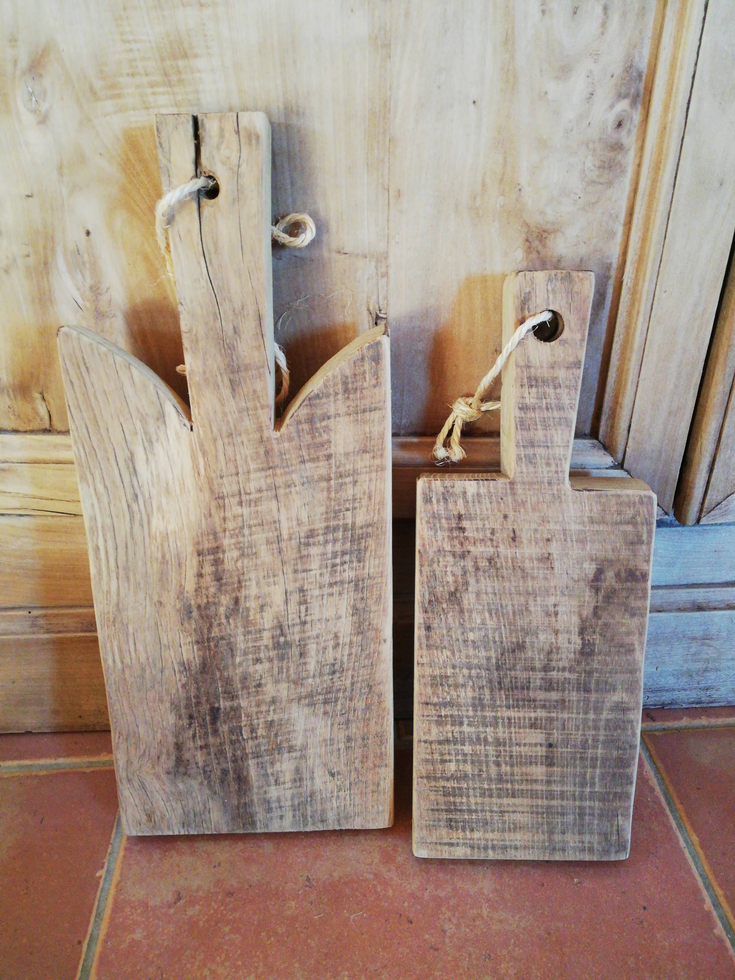 Lot de deux planches à découper