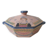 Henriot Quimper Soup Tureen