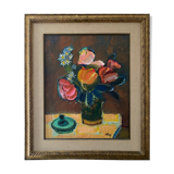 The bouquet by Ernest Risse HST framed
