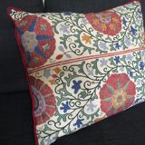 Decorative Pillow Cases Suzani motifs printed