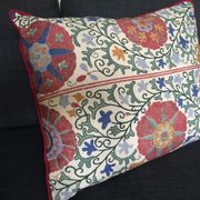 Decorative Pillow Cases Suzani motifs printed