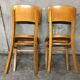 Pair of Thonet bistro chairs