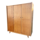 Blonde wood wardrobe 1970